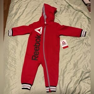 Reebok Bold Red Kids Footie